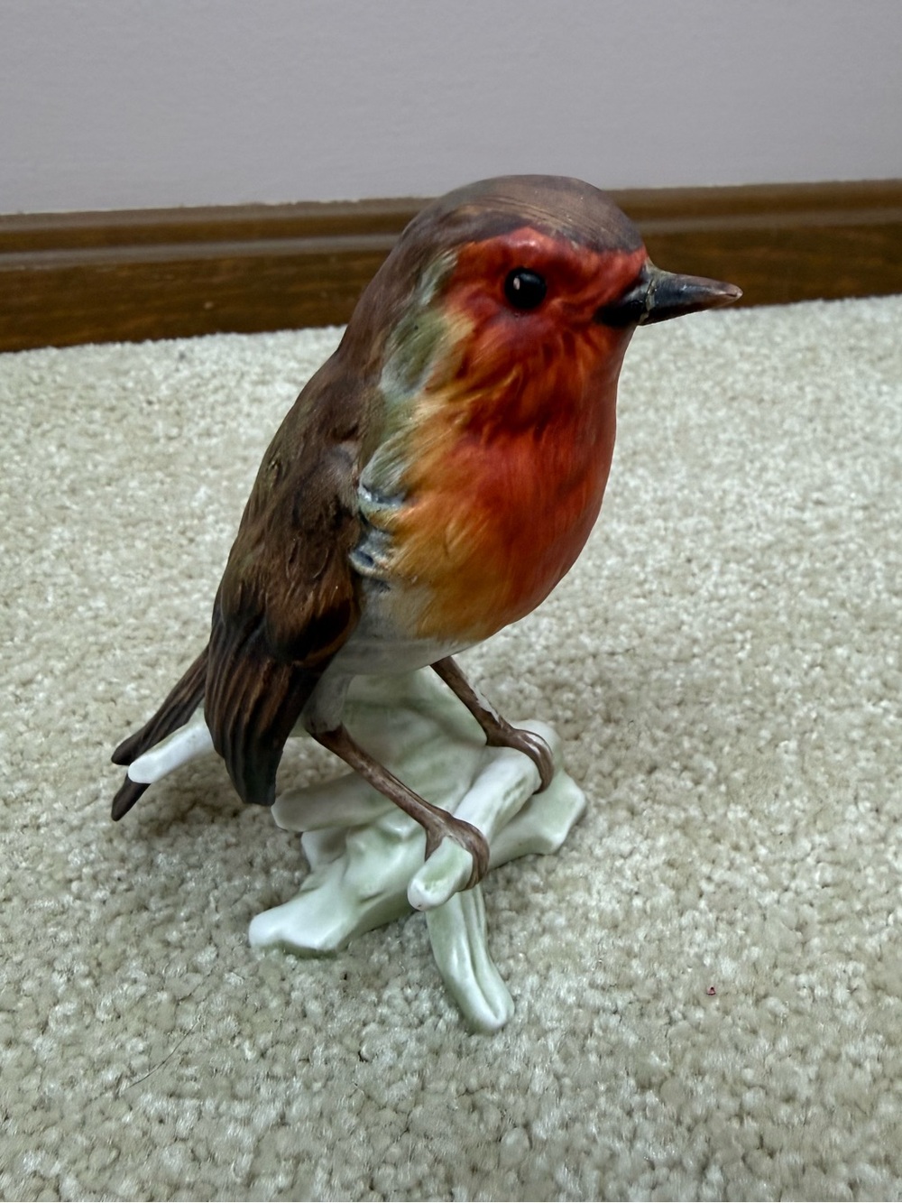 Goebel Robin Bird Figurine West Germany vintage